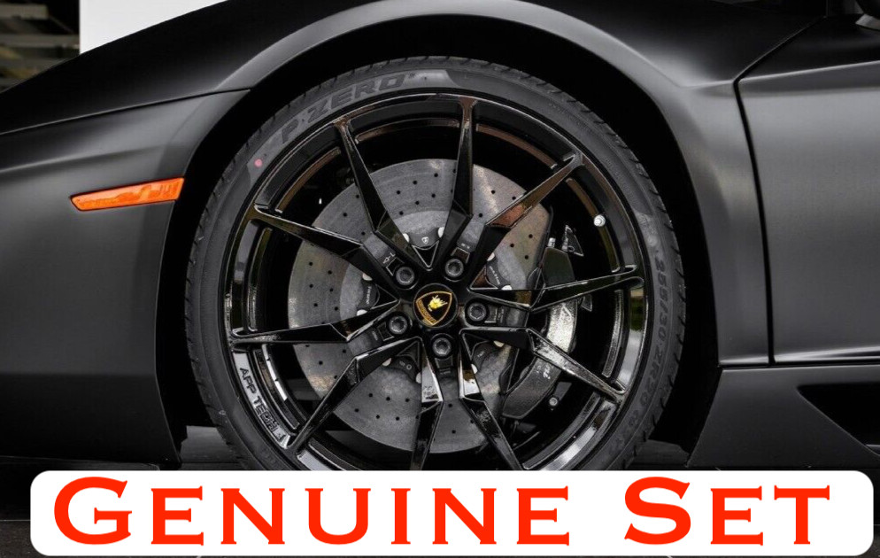 Lamborghini Aventador Wheels tires  LP720 Dione OEM Pirelli 470.601.017.T