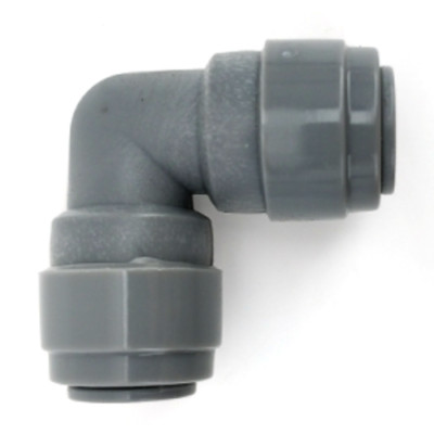 Duotight Push-In Fitting - 8 mm (5/16 in.) Elbow - Corny Keg Ball Lock Chiller 
