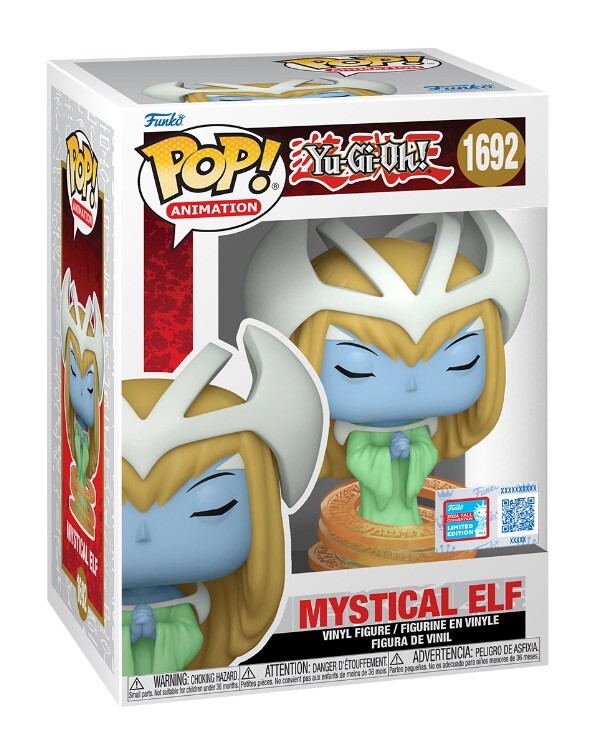 Funko Pop Mystical Elf 2024 NYCC SHARED Exclusive Yugioh Funko Pop Mystical Elf 2024 NYCC SHARED Exclusive Yugioh