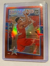 Giannis Antetokounmpo, Donruss 2020-21, Optic All Star Red, #02/99