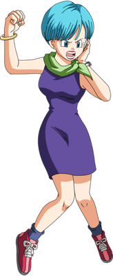 bulma green dress Waifu Weatherproof Anime Sticker 6
