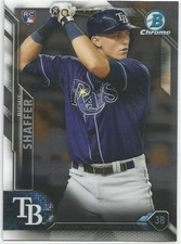 Richie Shaffer Cleveland Indians 2016 Bowman Chrome 16' Vending