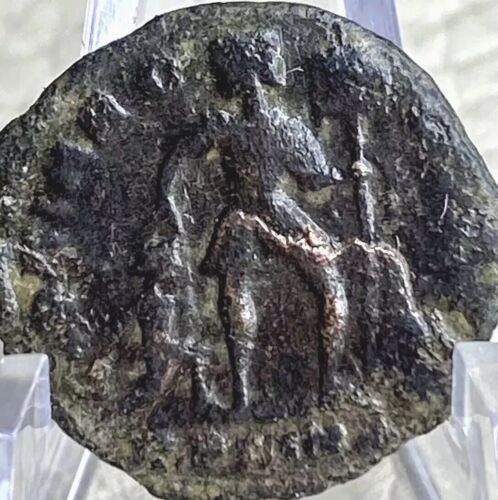 Emperor with Captive Roman Coin 364-378 AD Valens Gloria Romanorum Genuine