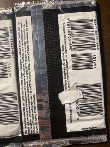 Tomb Raider CCG Trading Card Booster Pack x2 New Sealed, Pinocchio, Hercules Set - Picture 4 of 9