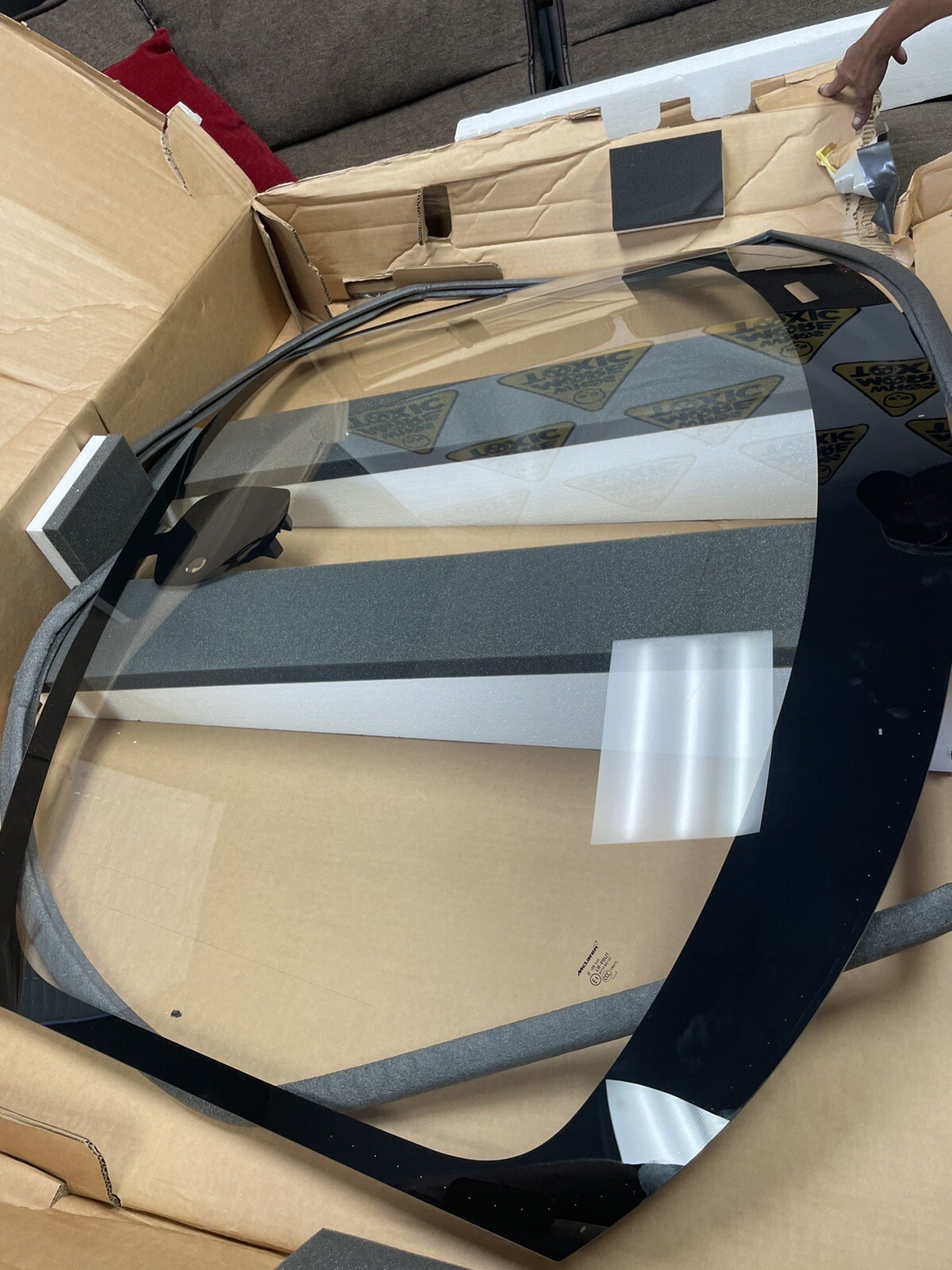 OEM Mclaren Senna XP windshield 2018 2019 2020 2021 2022