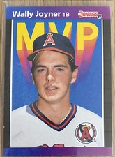 Wally Joyner 1B Donruss 89’ #BC-21 Err No Period After Inc