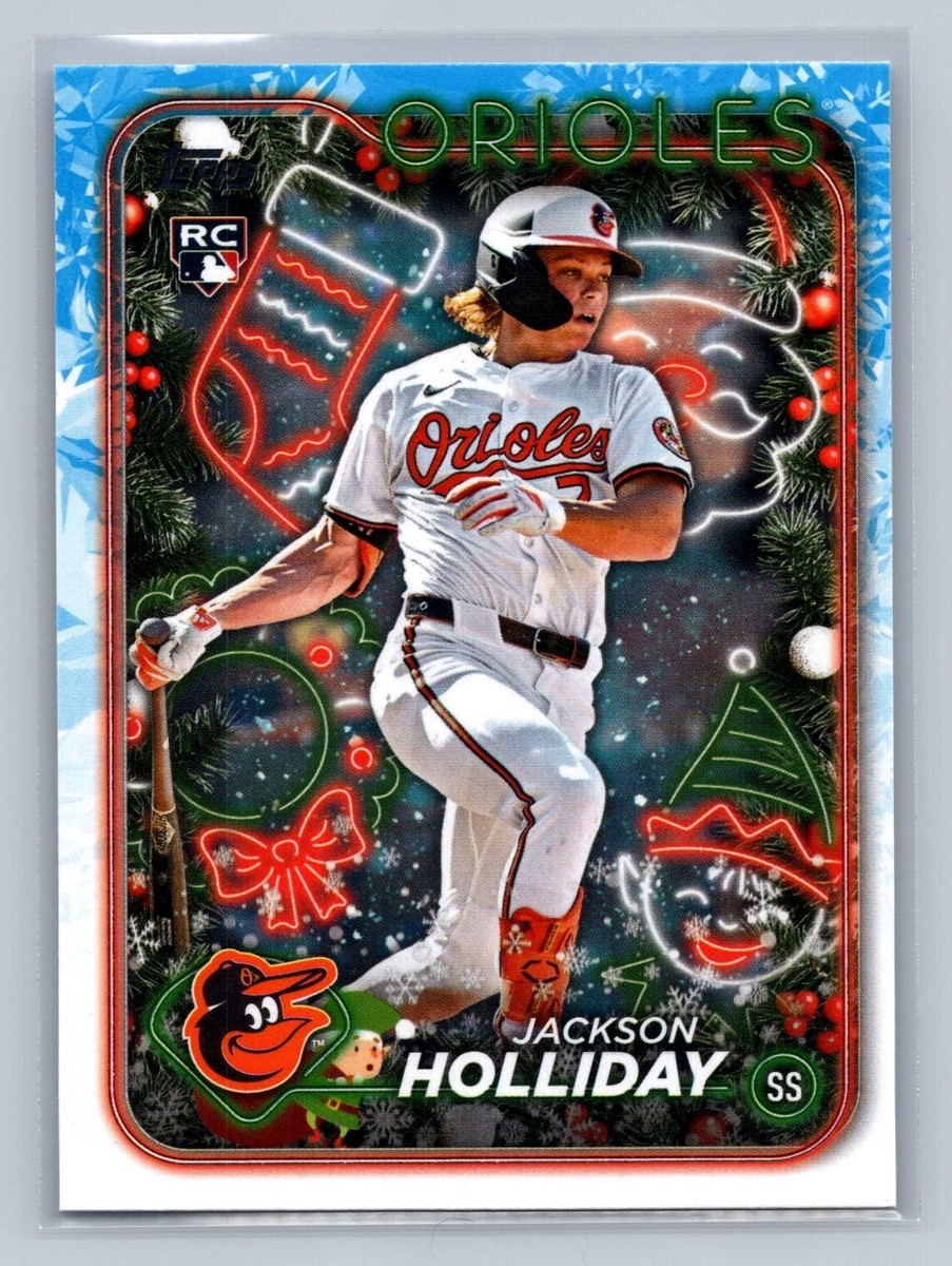 wotc 2024 holiday カード 2024 TOPPS HOLIDAY #HE-7 JACKSON HOLLIDAY (RC) HIDDEN ELF