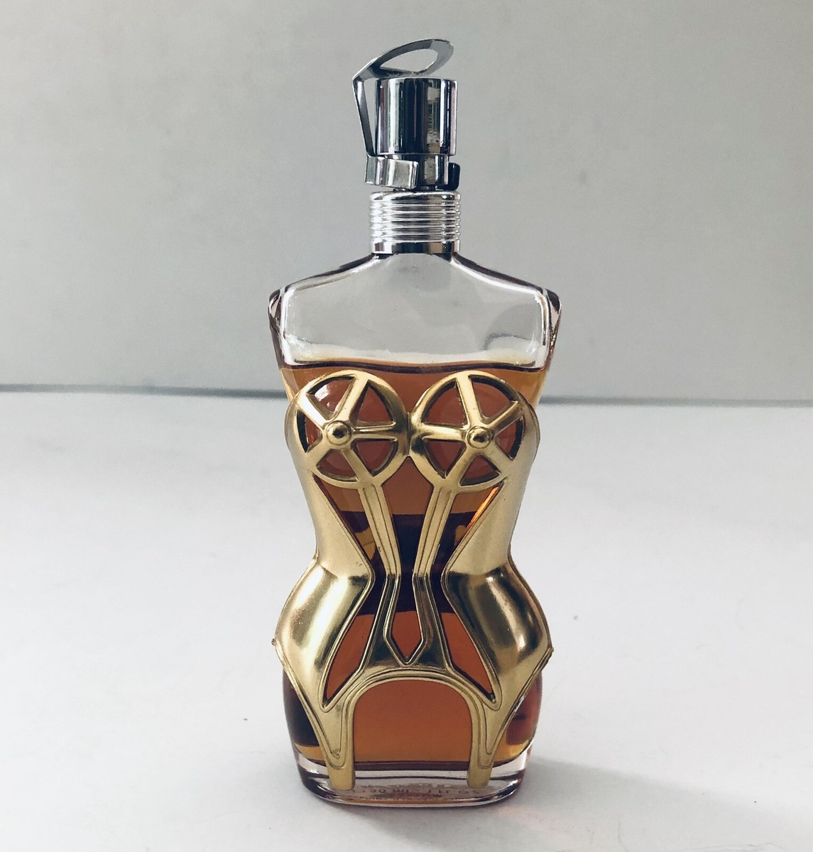 1990s Jean-Paul Gaultier Rock Star Gold Corset Parfum 1990s Jean-Paul Gaultier Rock Star Gold Corset Parfum