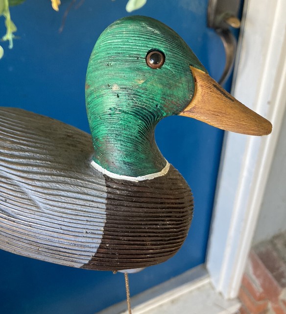 Handcrafted Jennings Decoy Company Mallard Duck Waterfowl Bird