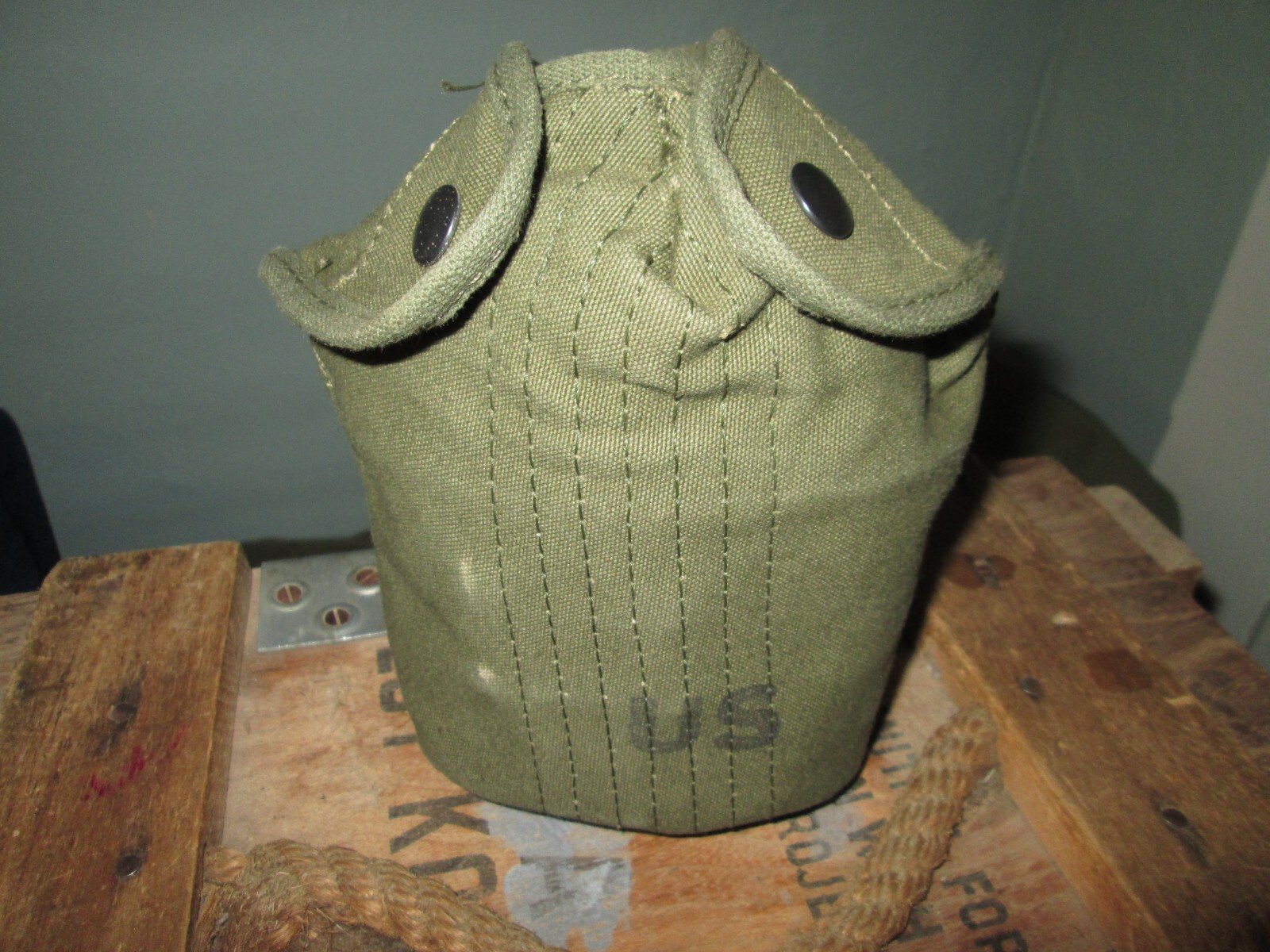 VIETNAM WAR ORIGINAL M56 M1956 CANTEEN COVER POUCH CASE US ARMY 1964 eBay
