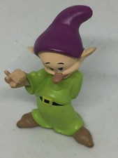 FIGURINE ANCIENNE EN PVC PLASTIQUE DISNEY NAIN SIMPLET N° 2 / BLANCHE NEIGE