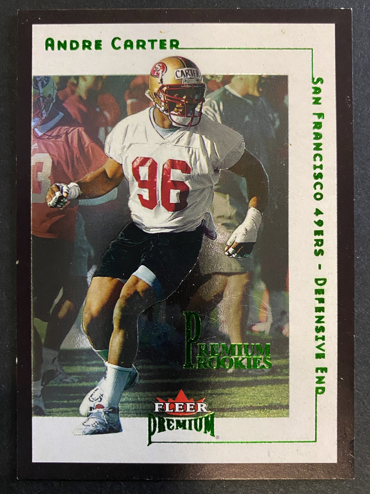 Andre Carter 2001 Fleer Premium Premium Rookies /2001 San Francisco 49ers #240