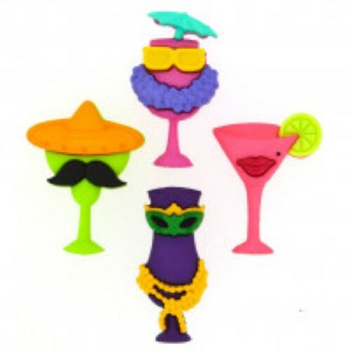 Novelty Dress it up Buttons Embellishments Greatest Selection on eBay - Picture 125 of 141