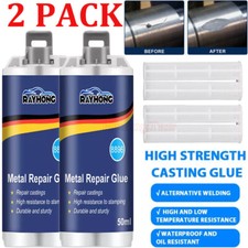 3/5X Liquid Metal Filler, Metal Repair Gel Paste A&B, Metal Bonding Repair Paste
