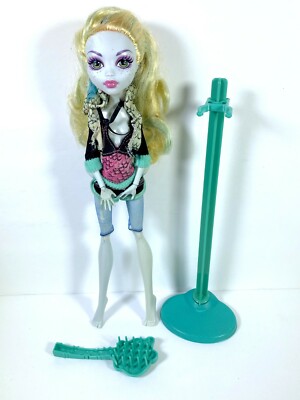 *A DRESSED MONSTER HIGH DOLL LAGOON BLUE FIRST WAVE BASIC 