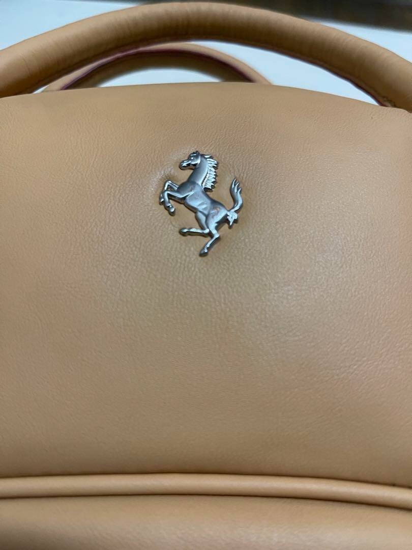 Ferrari Puma Leather Golf shoe case H40,W26,D13,cm
