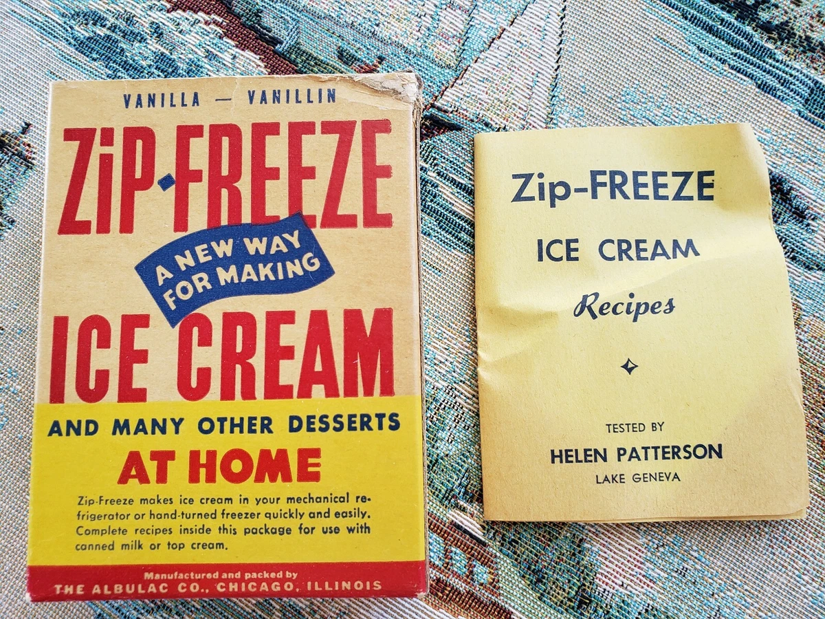 Zip ice online cream maker