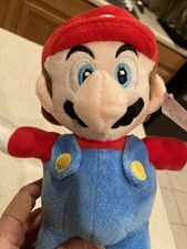 Super Mario Bros. Mario 10" Stuffed Plush toy With Tag Licensed Nintendo