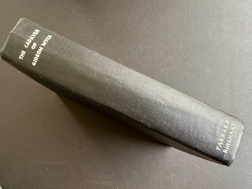 The Cadaver of Gideon Wyck by Alexander Laing - 1934 - 2nd Printing , HC Book DJ - Imagen 5 de 15