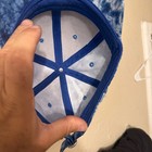 MTV Tie Dye Blue White Embroidered Logo Adjustable Hat Ball Cap — photo 4