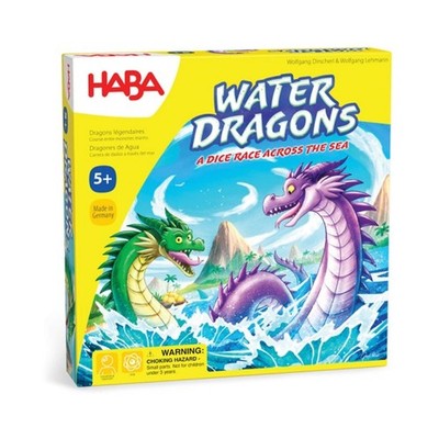 HABA Board Game Water Dragons Box SW (New)