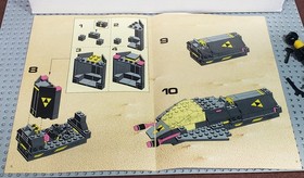 LEGO Vintage 1987 Space: Blacktron I: #6894 Complete, Instr & Xtra Blacktron Fig