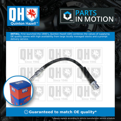 Brake Hose fits VAUXHALL CORSA B 1.4 Front 93 to 00 Hydraulic QH 562095 90473452
