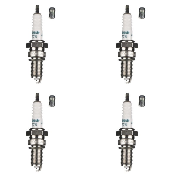Denso ZüNdkerze IX27B Iridium 4Er Set (FüR: Honda CX 650 T Turbo RC16 83-85 )-image