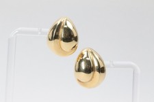 Bassani 14K Yellow Gold Ladies Earrings