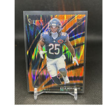 Panini 2025 Select Orange Shock Prizm Kyle Monangai #274 Bears /399 Rookie