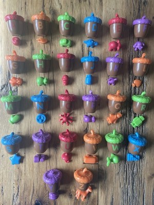 Learning Resources Alphabet Acorns Activity Set Game Letter Sound Recognition