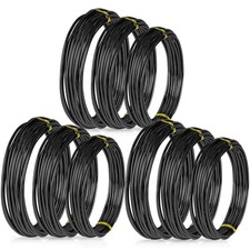 9 Rolls Bonsai Wires Anodized Aluminum Bonsai Training Wire with 3 Sizes