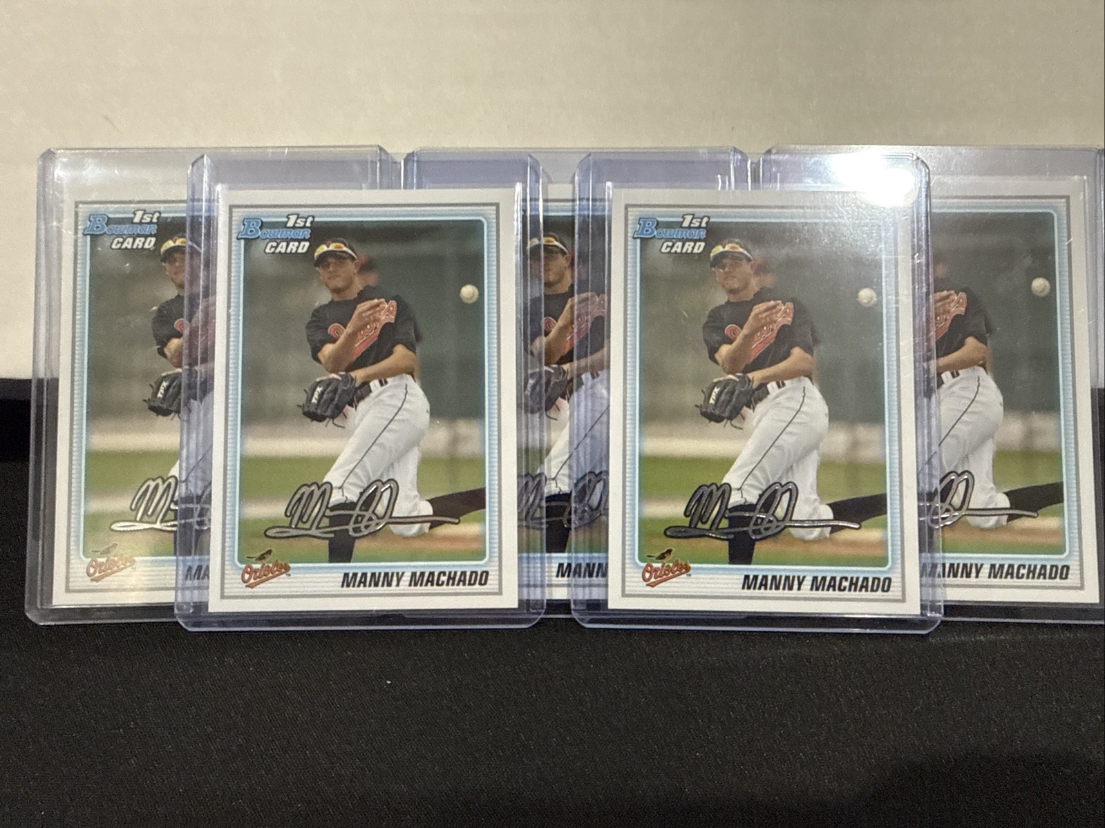 2010 Bowman Draft Picks & Prospects Manny Machado #BDPP80 (RC, 1st)