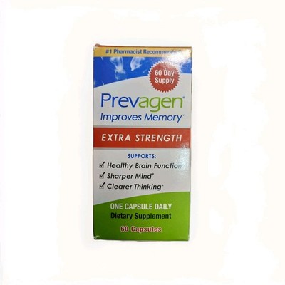 PREVAGEN Extra Strength For Your Brain 60 Capsules  Fresh 