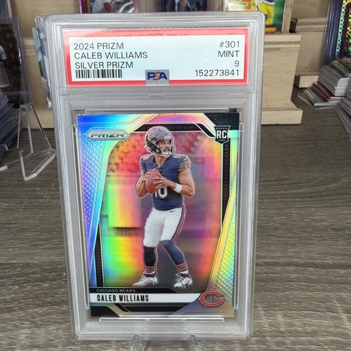 2024 Prizm - Rookie Caleb Williams Silver Prizm #301 PSA 9