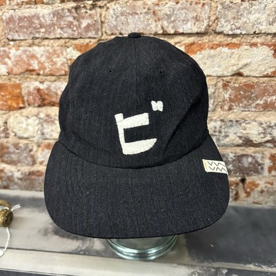 Visvim AW18 Japanese Character Cap Hat Wool Blend Herringbone Sz