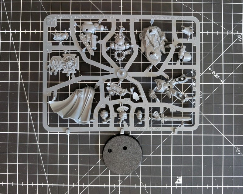 Warhammer 40k Armageddon Space Marines Captain with Relic Shield NoS