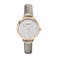 Sekonda Ladies Glitter Dial Watch Model 40023 RRP £34.99