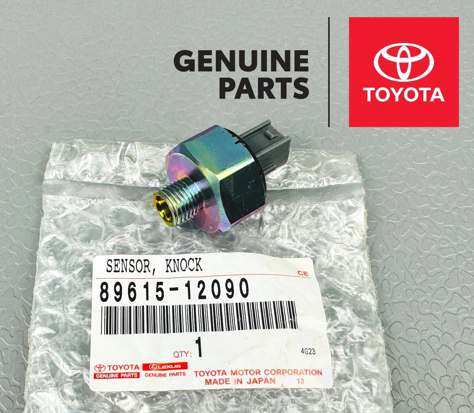 GENUINE OEM TOYOTA 4RUNNER TACOMA TUNDRA IS GS KNOCK SENSOR CONTROL 89615-12090