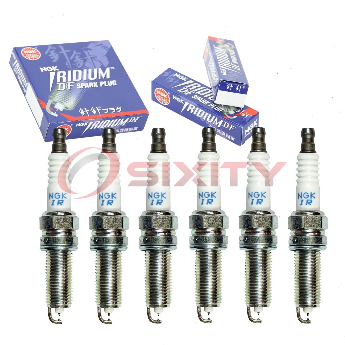 6 pc NGK DFE Spark Plugs for 2014-2020 Mitsubishi Outlander 3.0L V6 Ignition fa