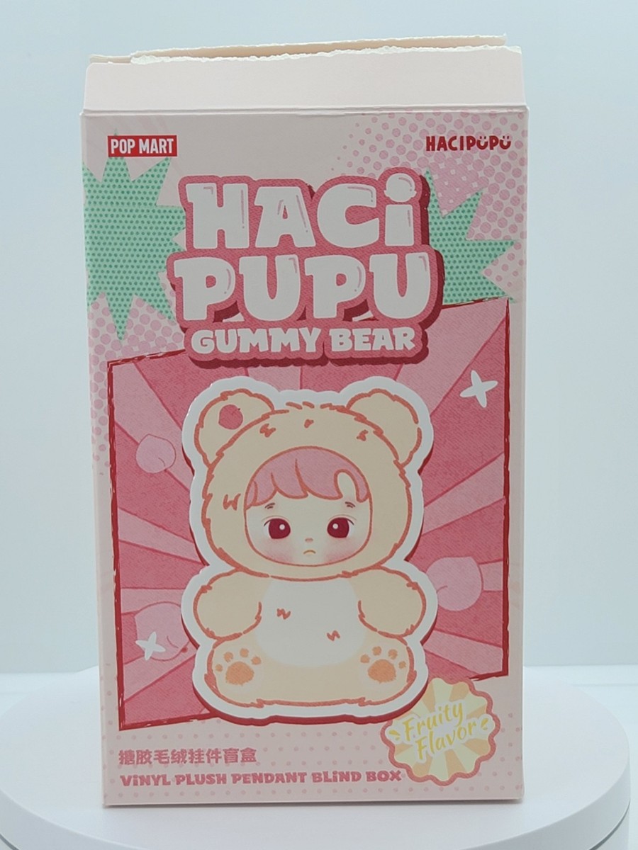 100% AUTHENTIC Pop Mart Hacipupu Gummy Bear Series Vinyl Plush