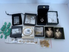 New 11 Piece Costume Jewelry Lot - Earrings, Bracelet, Necklaces