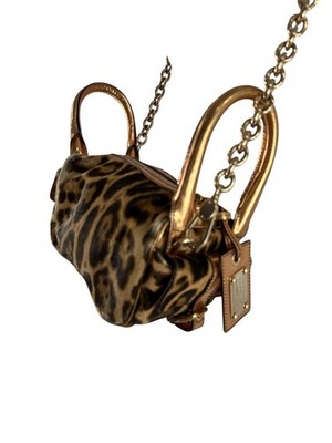 Genuine Vintage DOLCE & GABBANA Miss Double Leopard Print Calf