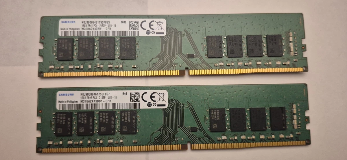 PC4-17000 (DDR4-2133) Bus Speed 16 GB Capacity per Module DDR4