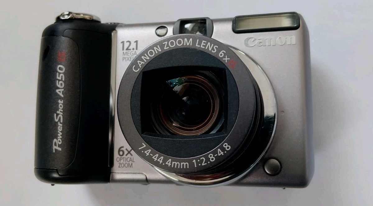 Canon PowerShot A650 IS 12.1MP Digital Camera 6x Optical Zoom