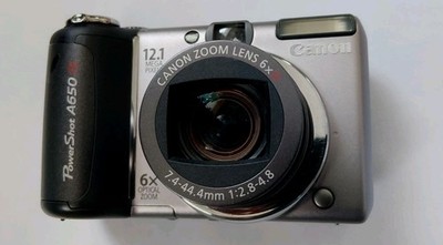 Canon PowerShot A650 IS 12.1MP Digital Camera 6x Optical Zoom