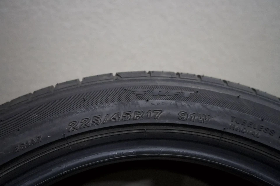 4x Bridgestone Potenza S001 RSC RFT* 225 45 T17 91W Sommer Sommerreifen +6mm - Bild 4 von 4