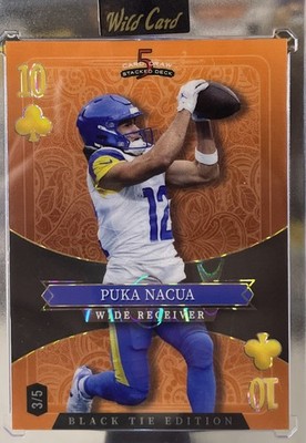 Wild Card Puka Nacua Black Tie Edition /5 | eBay