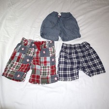 Toddler Boys Shorts Lot 3 Size 18-24M Cat Jack Carter's Gymboree Summer