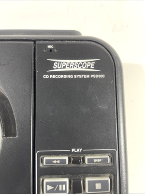 Superscope PSD300 CD Recording System PSD300 Portable Digital